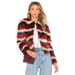 MAJORELLE Luka Faux Fur Coat